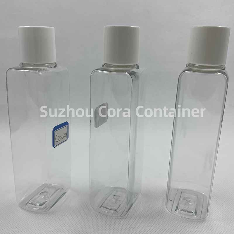 200ml Neck Size 24mm Pet Plastic Cosmetic Bottal